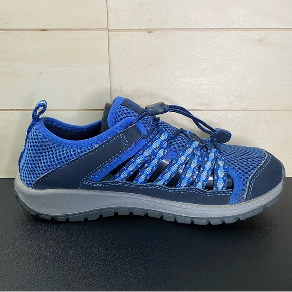 Chaco Outcross 2 Blue Grey Kid's Youth Size 2 Shoes Slip-Ons Water Shoes Sandals - Picture 3 of 11